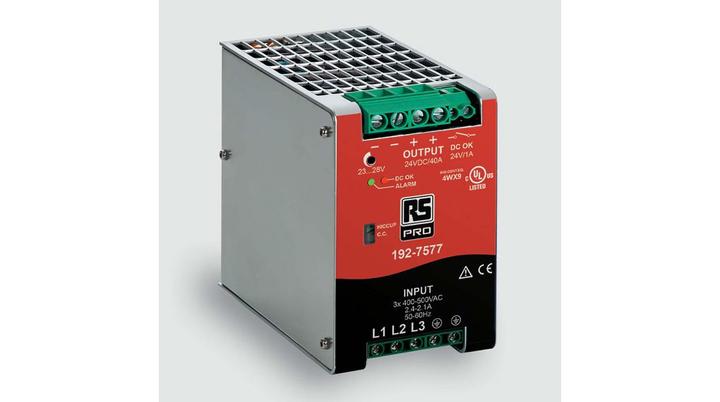 Image du produit Rs Pro Bloc d'alimentation pour rail DIN, 400500V ac, 24V / 40A