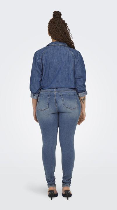 Produktbild Only CARFOREVER Hohe Taille Skinny Fit Jeans Skinny Jeans (46)
