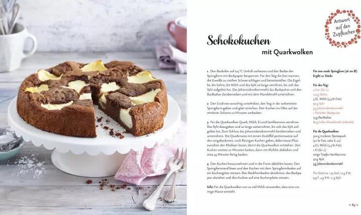 Immagine prodotto 40 Low-Carb-Kuchen aus 1 Teig (Tedesco, Estensore di battiti, 2018)