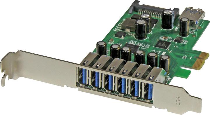 StarTech 7 Port SuperSpeed USB 3.0 PCIe Card