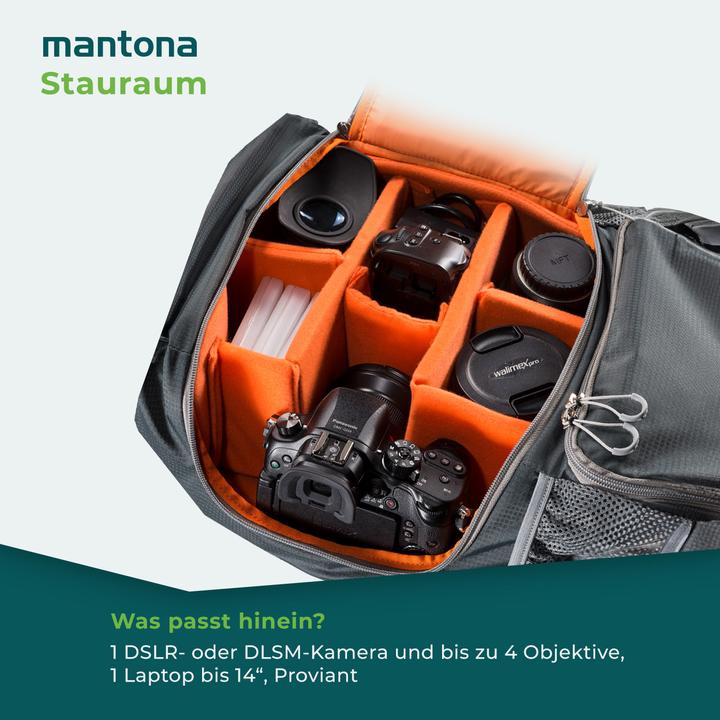 Image du produit mantona élémentsPro 40 orange (Sac à dos photo)