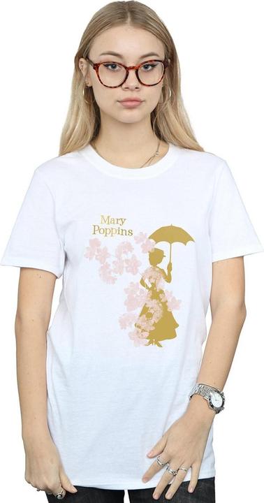 Produktbild Disney Mary Poppins Floral Silhouette TShirt (L)