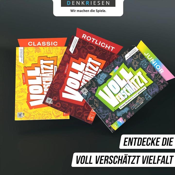 Actual product image Denkriesen VOLL VERSCHÄTZT A4 pad - A close call is a win. - Junior Edition (German)