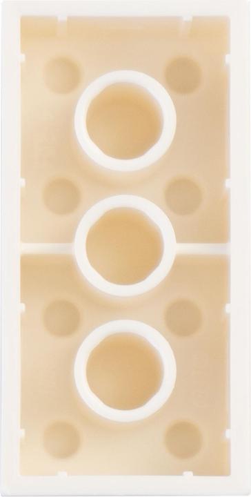Actual product image LEGO 2x4 bricks white - 1000 pieces - White bricks 3001 (3001, LEGO Accessories)