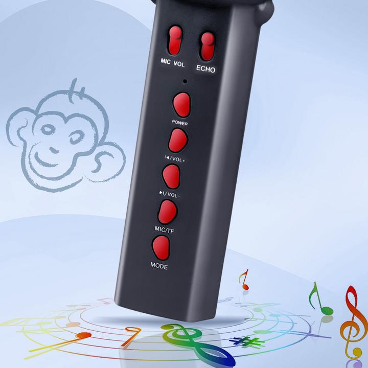 Immagine prodotto Maxlife Bluetooth microphone with speaker Animal MX-100 black