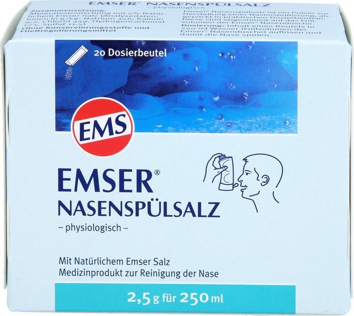 Actual product image Emser Nasal rinsing salt (20 Piece)