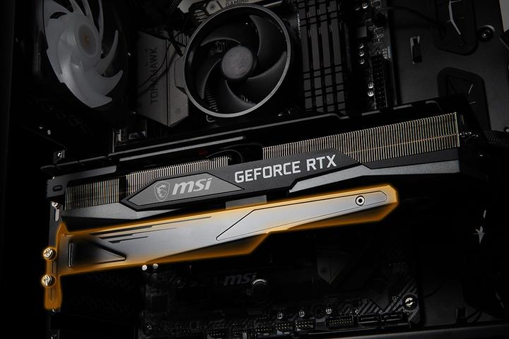 Actual product image MSI GeForce RTX 3080 Gaming Z Trio LHR (10 GB)