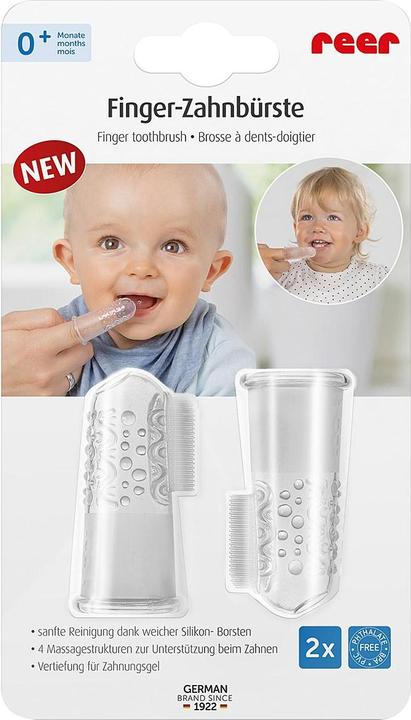 Immagine prodotto Reer Spazzolino da denti da dito (Morbido, 2 x)