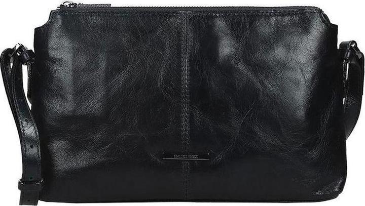 Ferrici Old Leather Crossbag Navy