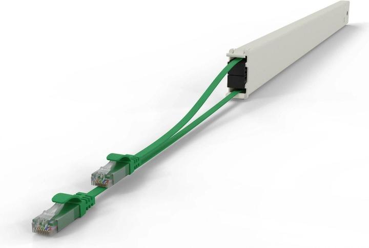 Immagine prodotto PATCHBOX uno / Cassetta / 46RU / Cat 6A, UTP, 2,5 m, verde (UTP, CAT6a, 2.50 m)