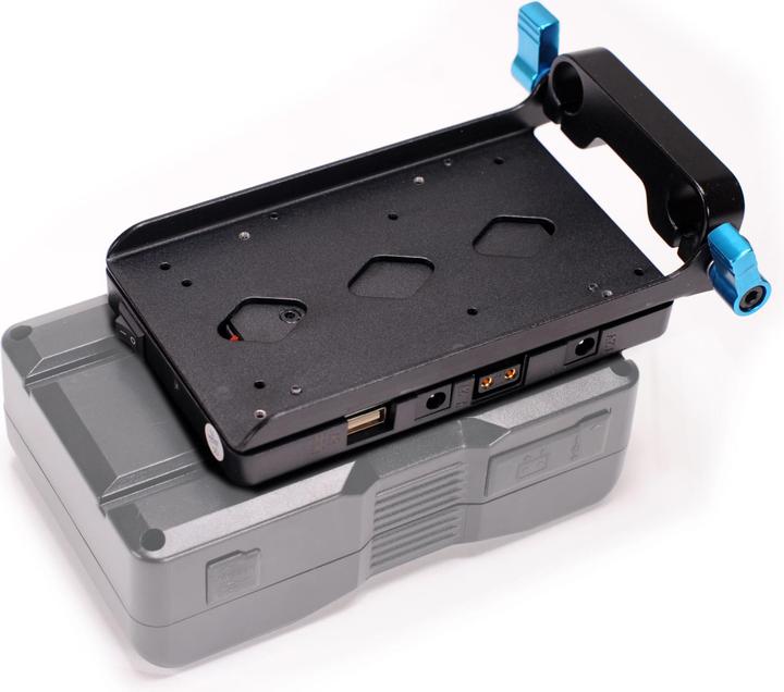 Actual product image Caruba V Mount power supply unit with 15 mm rod holder