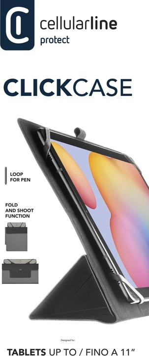 Actual product image Cellularline Click Case (9 - 10.5" Tablets)
