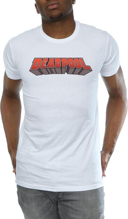 Produktbild Deadpool Text Logo TShirt (M)