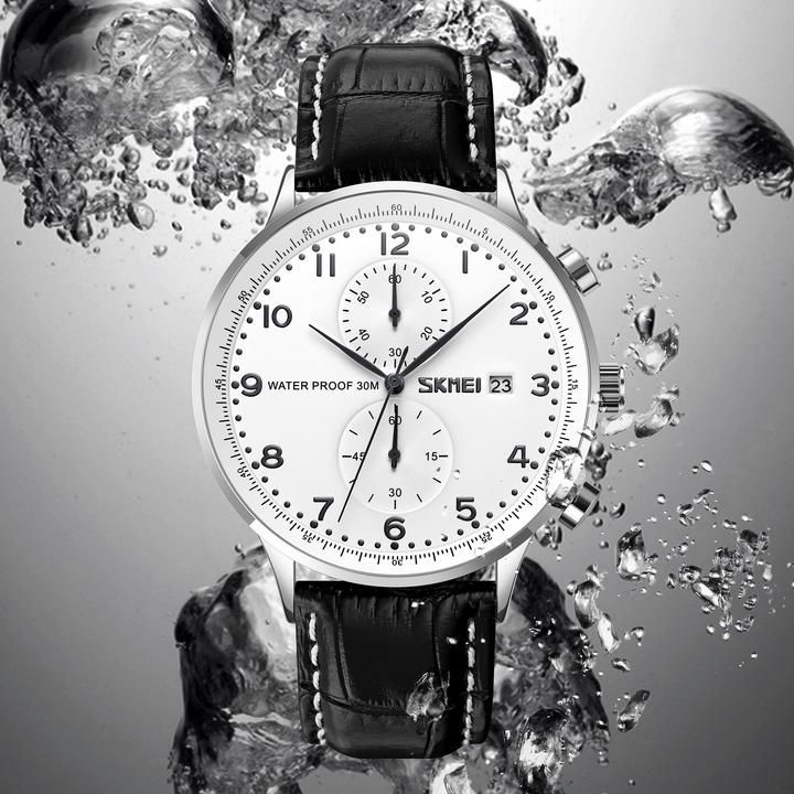 Produktbild Skmei 9301SISIBK Herrenuhr + BOX