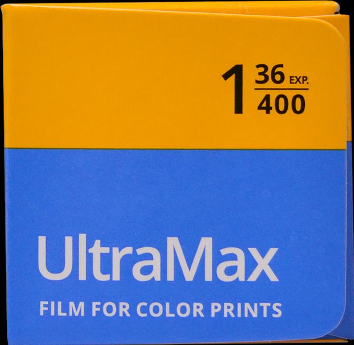 Actual product image Kodak Ultra Max 400 Film 135/36