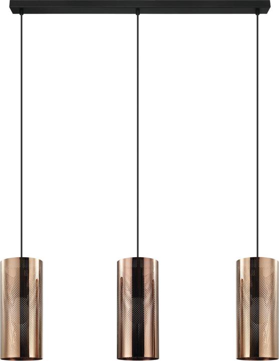 Actual product image EGLO Pendant lamp TABIAGO 3x E27, rose gold (E27)