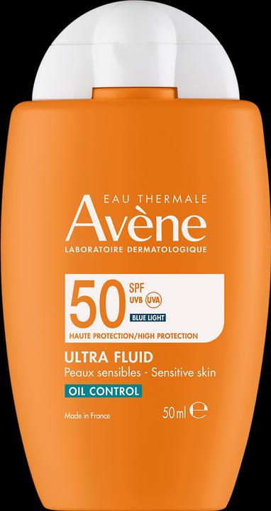Produktbild Avène Ultra-Fluid Oil Control (Sonnencreme Gesicht, SPF 50, 50 ml, 0.05 g)
