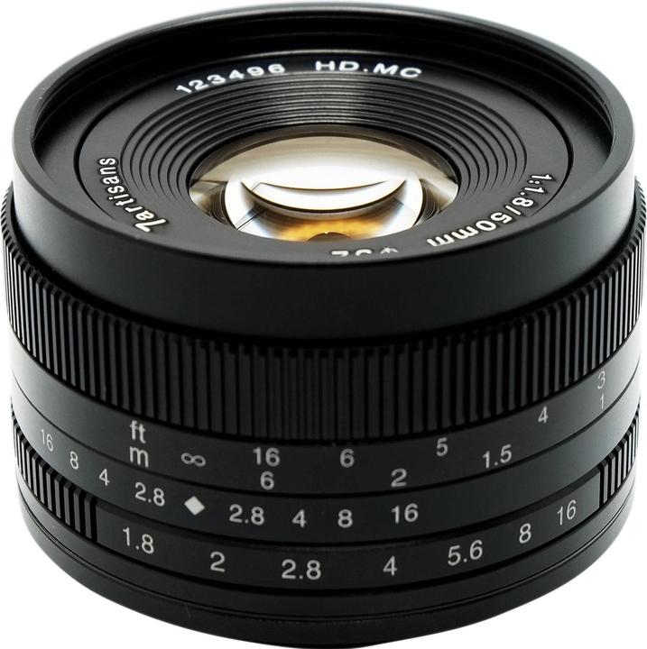 Produktbild 7artisans 50mm F1.8 (Fujifilm X, APS-C / DX)
