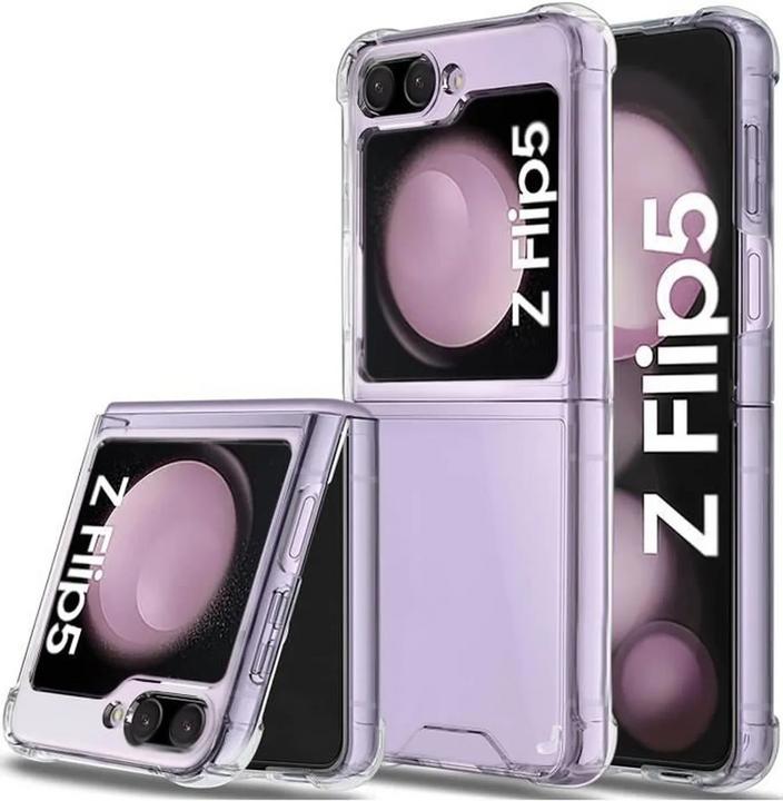 Image du produit PhoneLook Coque Gel Silicone Bumper anti-choc avec protections pour coins (Samsung Galaxy Z Flip6)