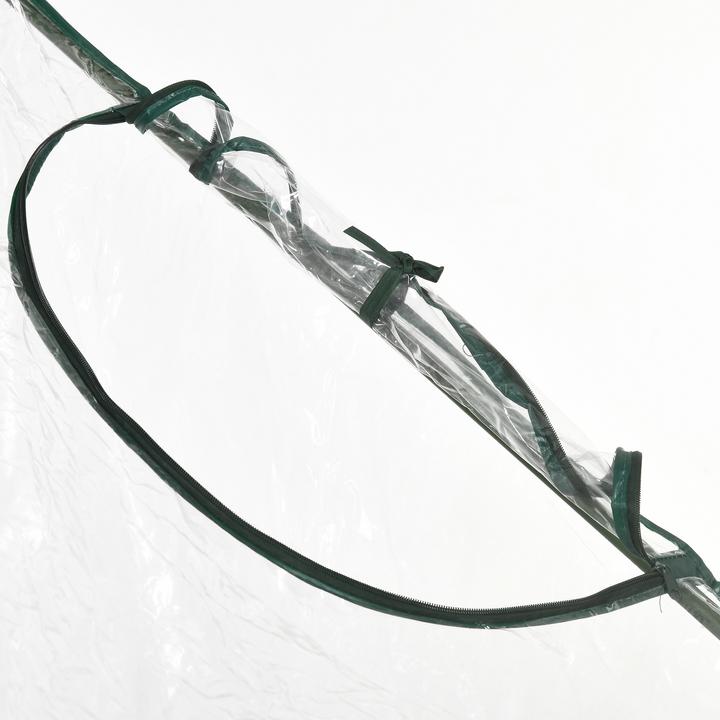 Image du produit Outsunny Serre en film plastique avec fenêtre supérieure