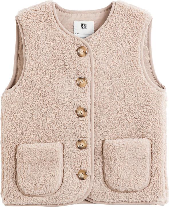 Actual product image La Redoute Collections Faux fur waistcoat (152)