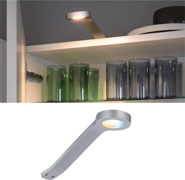 Actual product image Paulmann Furniture lamp Clever Connect MIKE, chrome matt (195 lm)