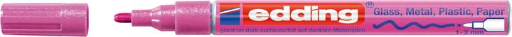 Produktbild Edding Glanzlack-Marker 751 (Pink Metallic, 2 mm, 10 x)