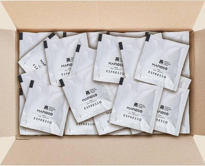 Actual product image Tropical Mountains MAFIOSO Espresso Organic Fair Trade (100 x Port.)