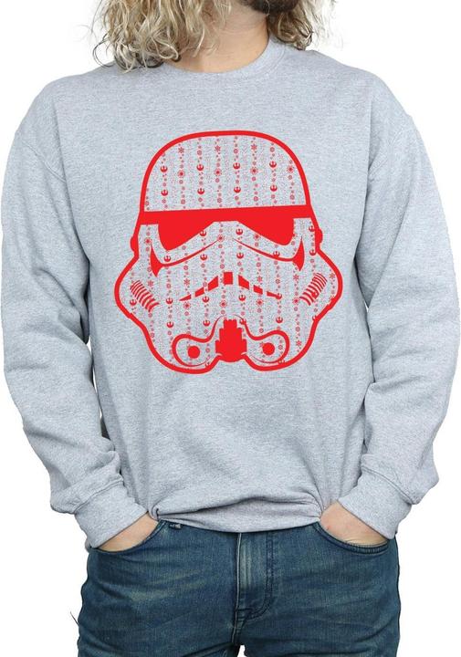 Image du produit Star Wars - Sweat CHRISTMAS STORMTROOPER HELMET - Homme (S)