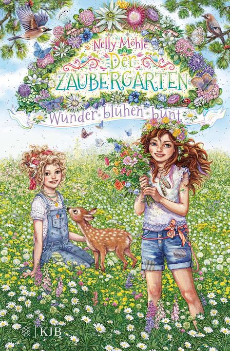 Actual product image Der Zaubergarten – Wunder blühen bunt (German, Nelly Möhle, Eva Schöffmann-Davidov, 2022)