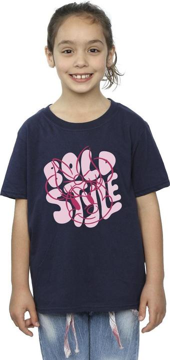 Actual product image Disney Girls Minnie Mouse Bold Style Cotton T-Shirt (104)