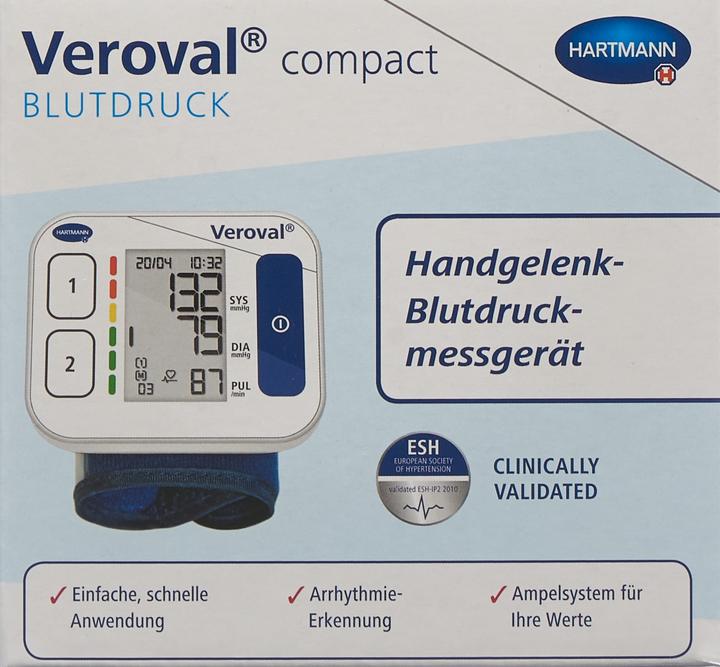 Produktbild Veroval compact (Blutdruckmessgerät Handgelenk)