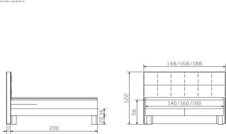 Produktbild Hasena Lodge (140 x 200 cm)