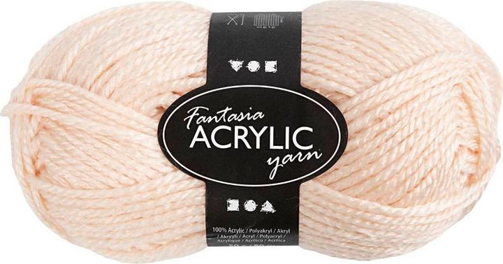 Produktbild Creativ Company Fantasia Acrylgarn Hellbeige, 80 m (80 m)