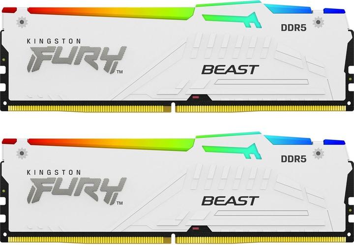 Actual product image Kingston FURY Beast RGB (2 x 16GB, 5200 MHz, DDR5 RAM, DIMM)