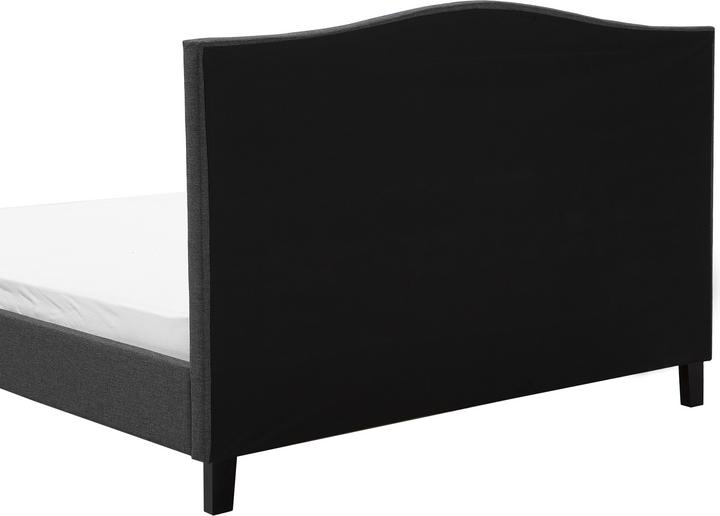 Immagine prodotto Beliani Letto imbottito look lino grigio a doghe 180 x 200 cm MONTPELLIER (180 x 200 cm)