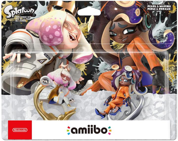 Produktbild Nintendo Amiibo Figur: Ruf zur Ordnung-Set (Perla & Marina) (Splatoon 3) (Switch)