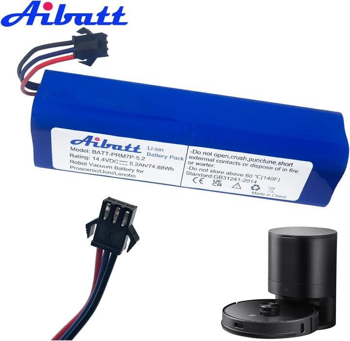 Actual product image Aibatt Replacement battery