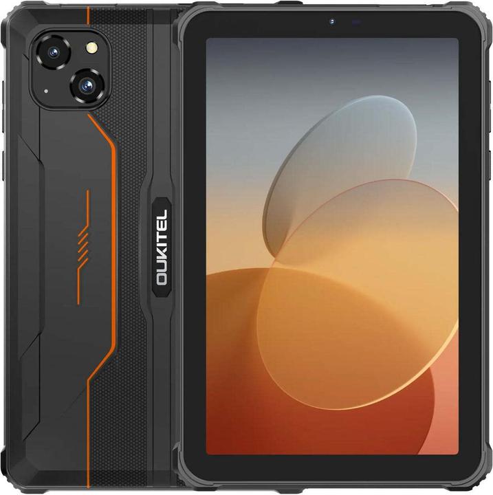 Produktbild Oukitel RT3 Pro - Rugged Tablet (4G/LTE - NFC - 8" - 128 GB, 4 GB RAM) Orange (4G, 8", 128 GB, Orange)