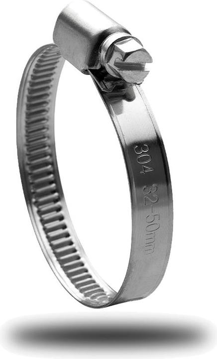 Image du produit Offgridtec Colliers de serrage professionnels 32mm - 50mm Plage de serrage inoxydable V2 Acier inoxydable