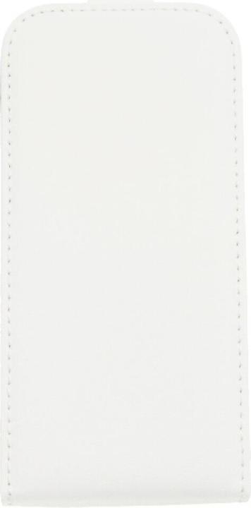 Image du produit OEM Étui à rabat en cuir Slim Galaxy S4 mini - Blanc (Samsung Galaxy S4 mini, Samsung Galaxy S4 Zoom)