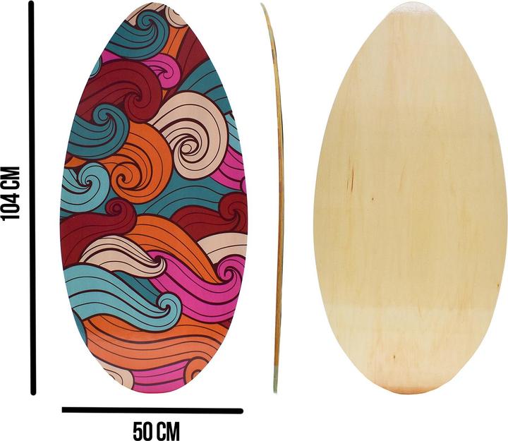 Produktbild 9WS Skim board bois 41" wave