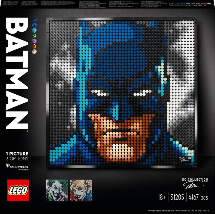 Produktbild LEGO Jim Lee Batman Kollektion (31205, LEGO Art)