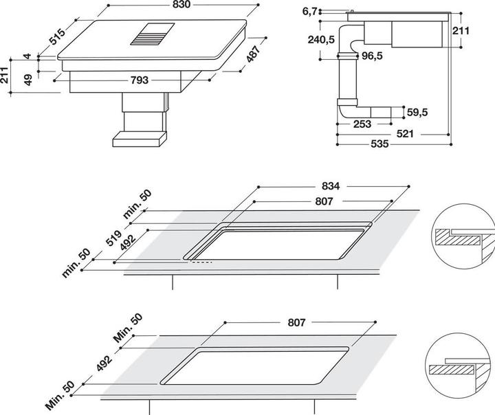 Immagine prodotto KitchenAid KHV922BK Piano cottura a induzione 83