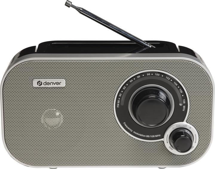 Produktbild Denver TR-51 Grey (FM, UKW)