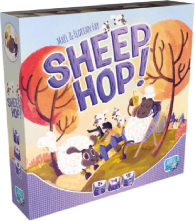 Actual product image Asmodée SCOD0104 - Sheep Hop!, board game, for 1-4 players, ages 5+ (DE edition) (German)