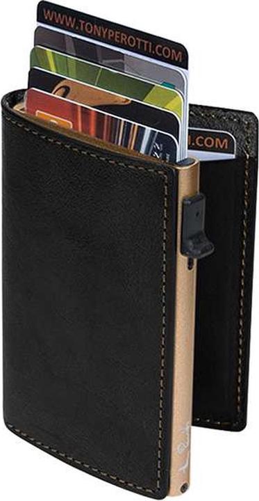 Image du produit Tony Perotti Porte-cartes Furbo Basic Noir / Marron (Porte-monnaie & porte-documents)