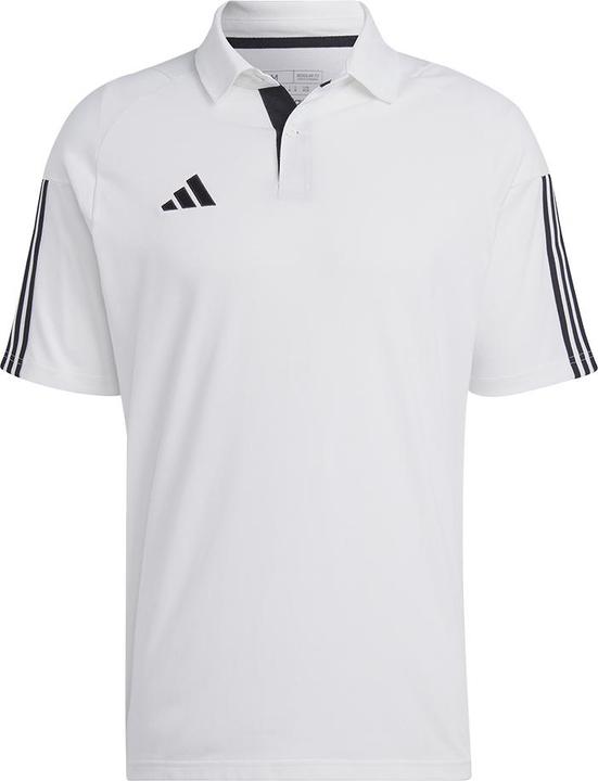 adidas Koszulka męska Tiro 23 Competition Polo biała IC4575 (L) (L)