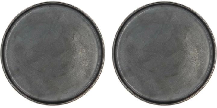 Immagine prodotto Villa Collection Piatto da portata Fjord Ø 20,5 cm, 2 pezzi, nero (2 x, 20.50 cm)