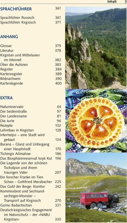 Actual product image Reiseführer Kirgistan (German, Dagmar Schreiber, Stephan Flechtner, 2025)